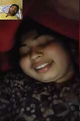 A steamy video chat with a beautiful Bhabhi who shows her intimate parts. | desi mom mommy