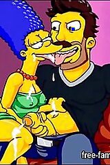 Marge Simpson hentai MILF | car milf taxi